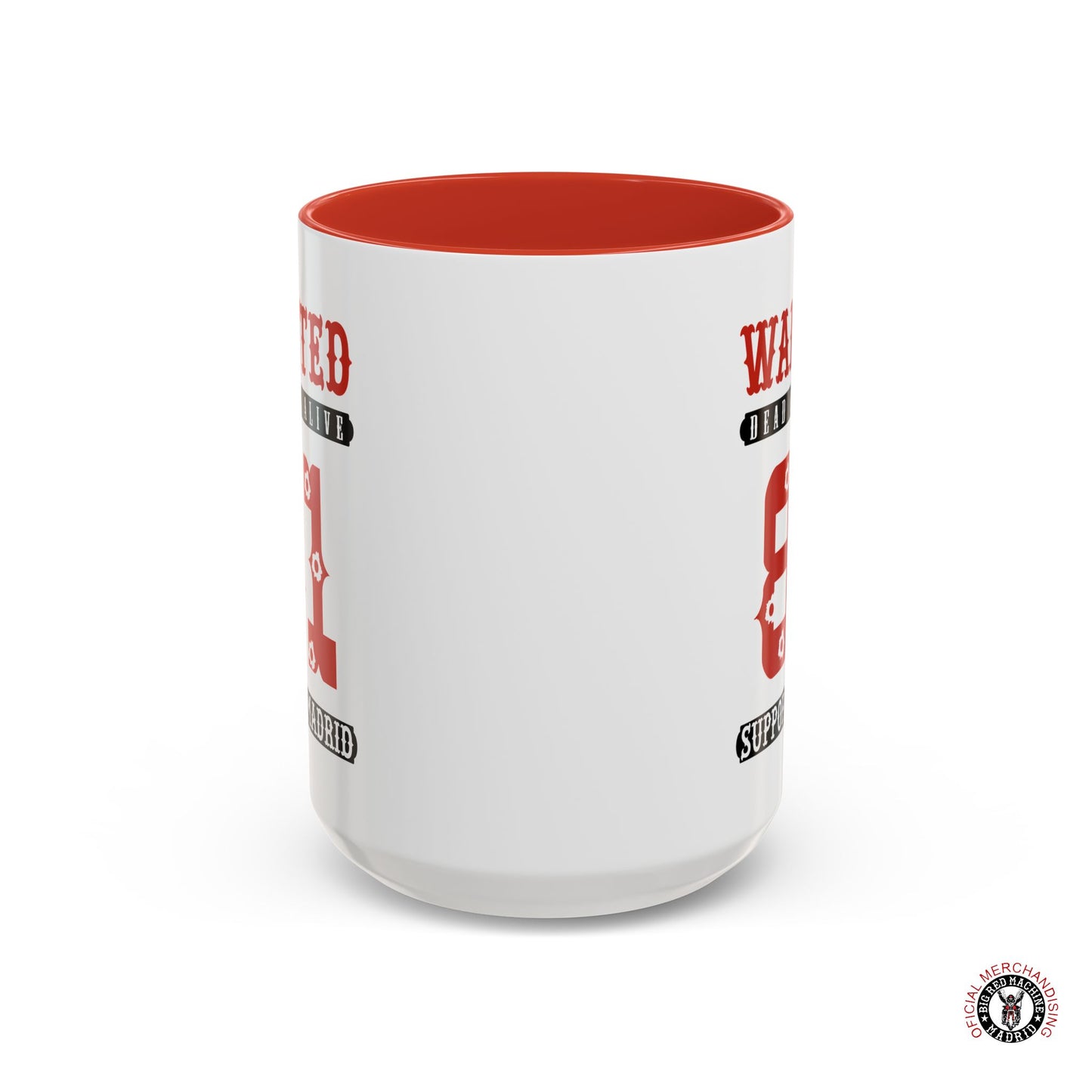 Wanted Support 81 Coffee Mugs 15oz - 0.44ml Red