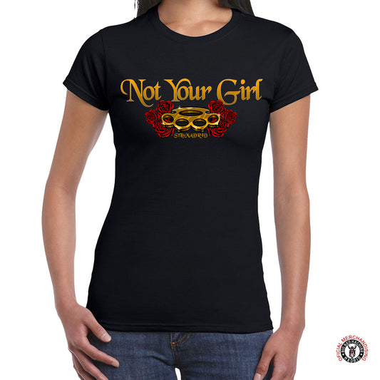 Not Your Girl – Camiseta Premium Mujer Support 81 Madrid