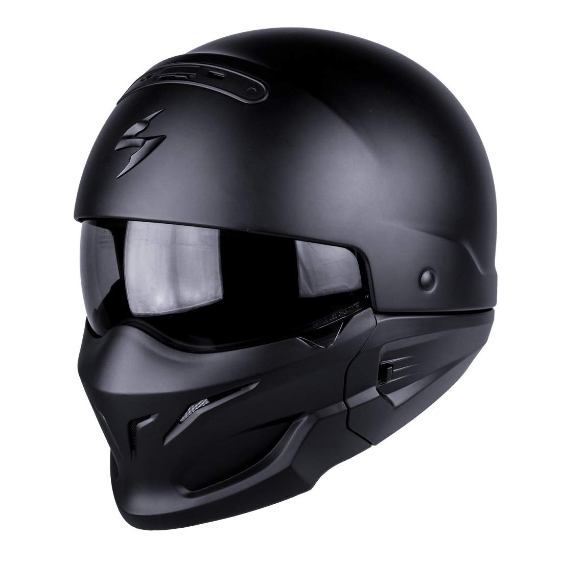 SCORPION Casco Moto exo-combat, Matt black, l