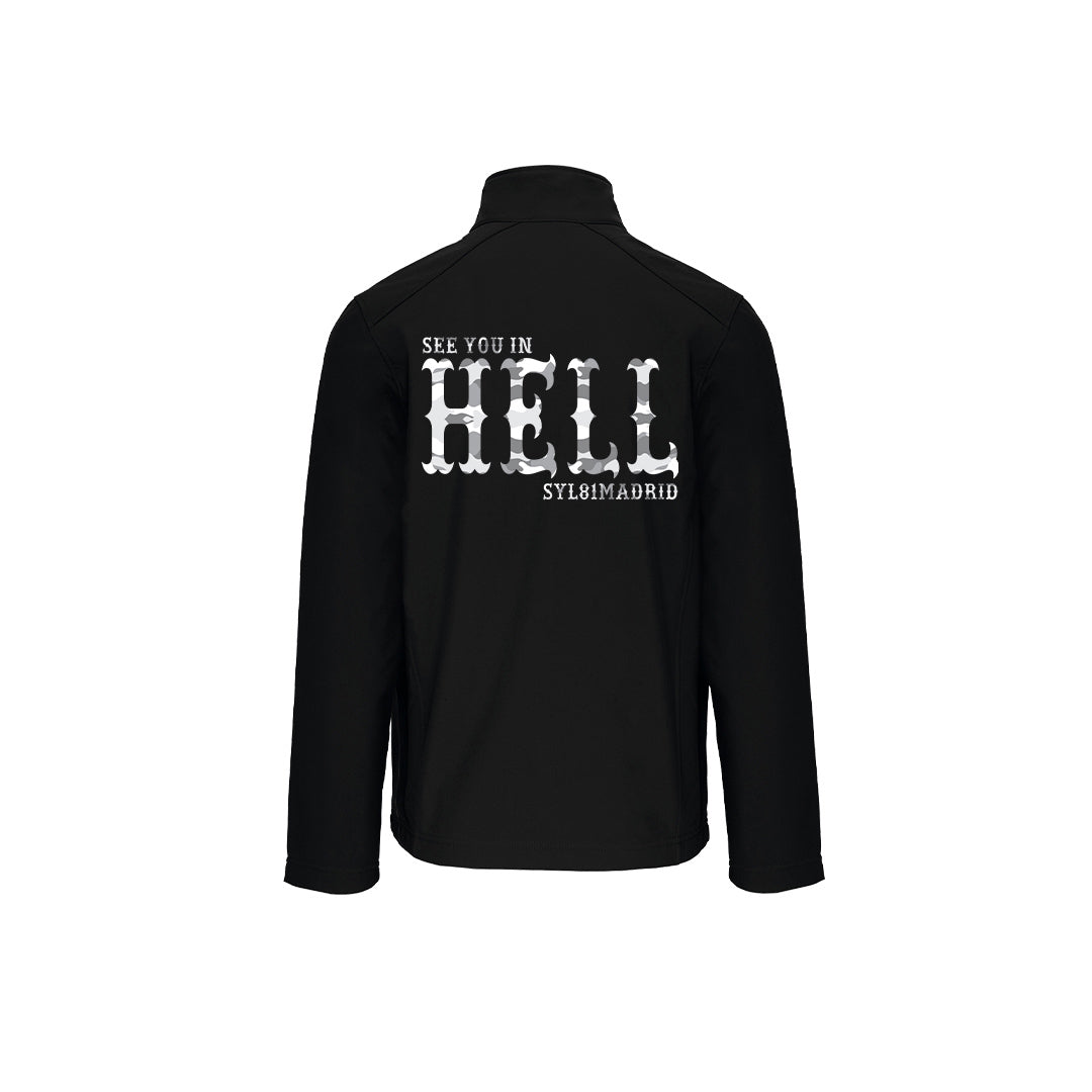 Cortavientos Softshell Support81 Madrid - See You In Hell Hombre