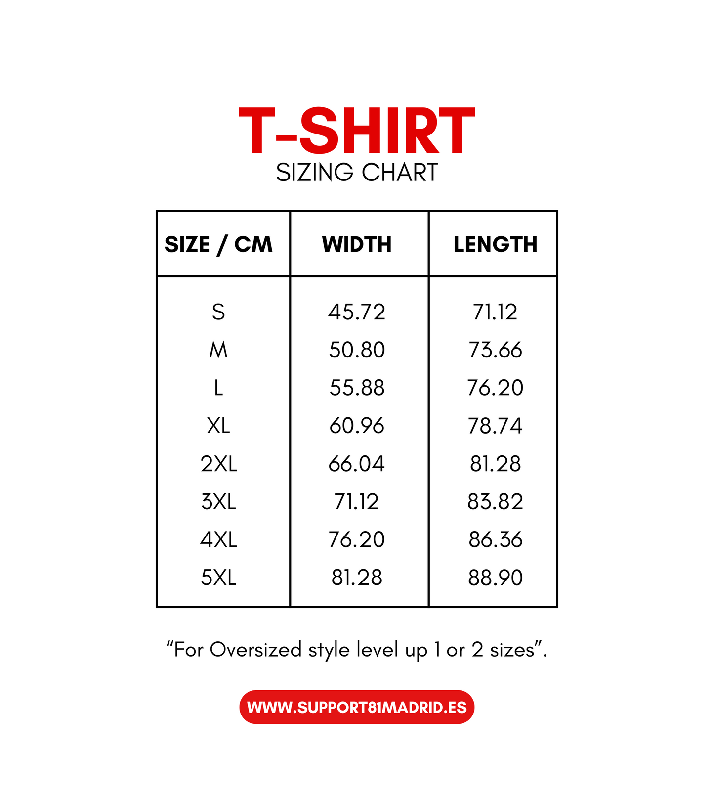 Support 81 Madrid Street T-Shirt – Men's Urban Rider Style Tee