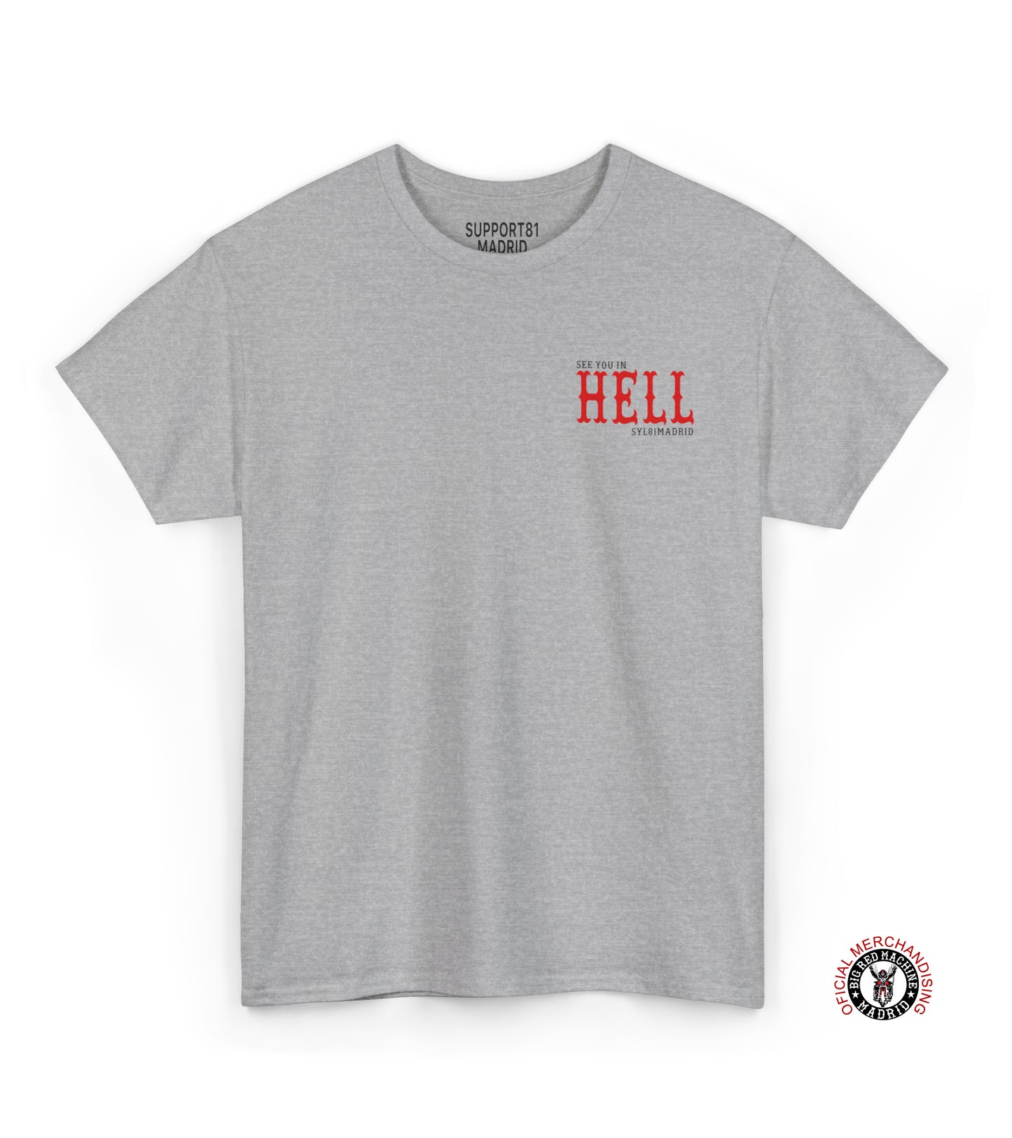 Support 81 T-Shirt See You In Hell, Biker Club Inspired Tee For Men & Women, MC Supporter Shirt, Hells Angels Motorcycle Club Style
