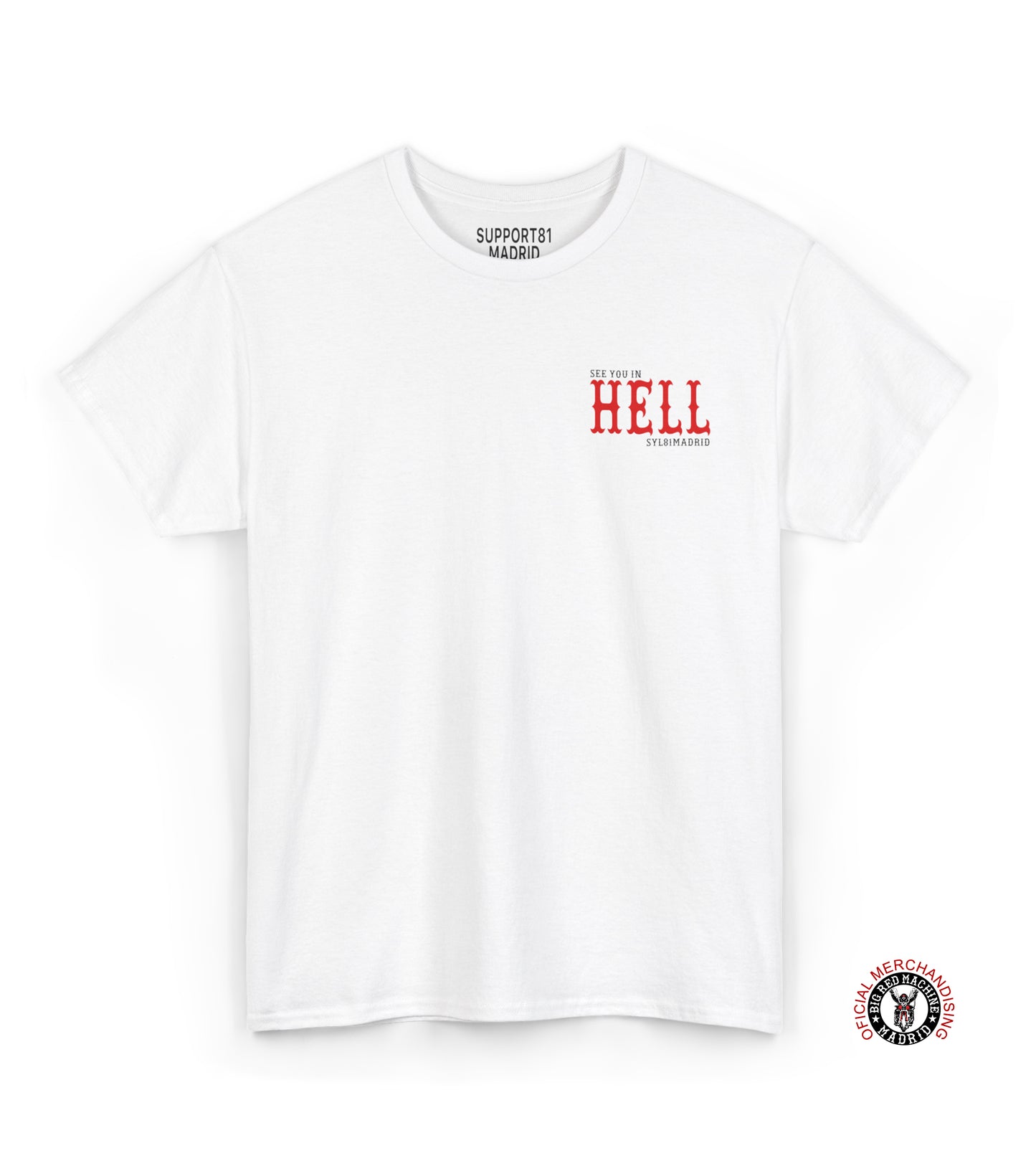 Support 81 T-Shirt See You In Hell, Biker Club Inspired Tee For Men & Women, MC Supporter Shirt, Hells Angels Motorcycle Club Style
