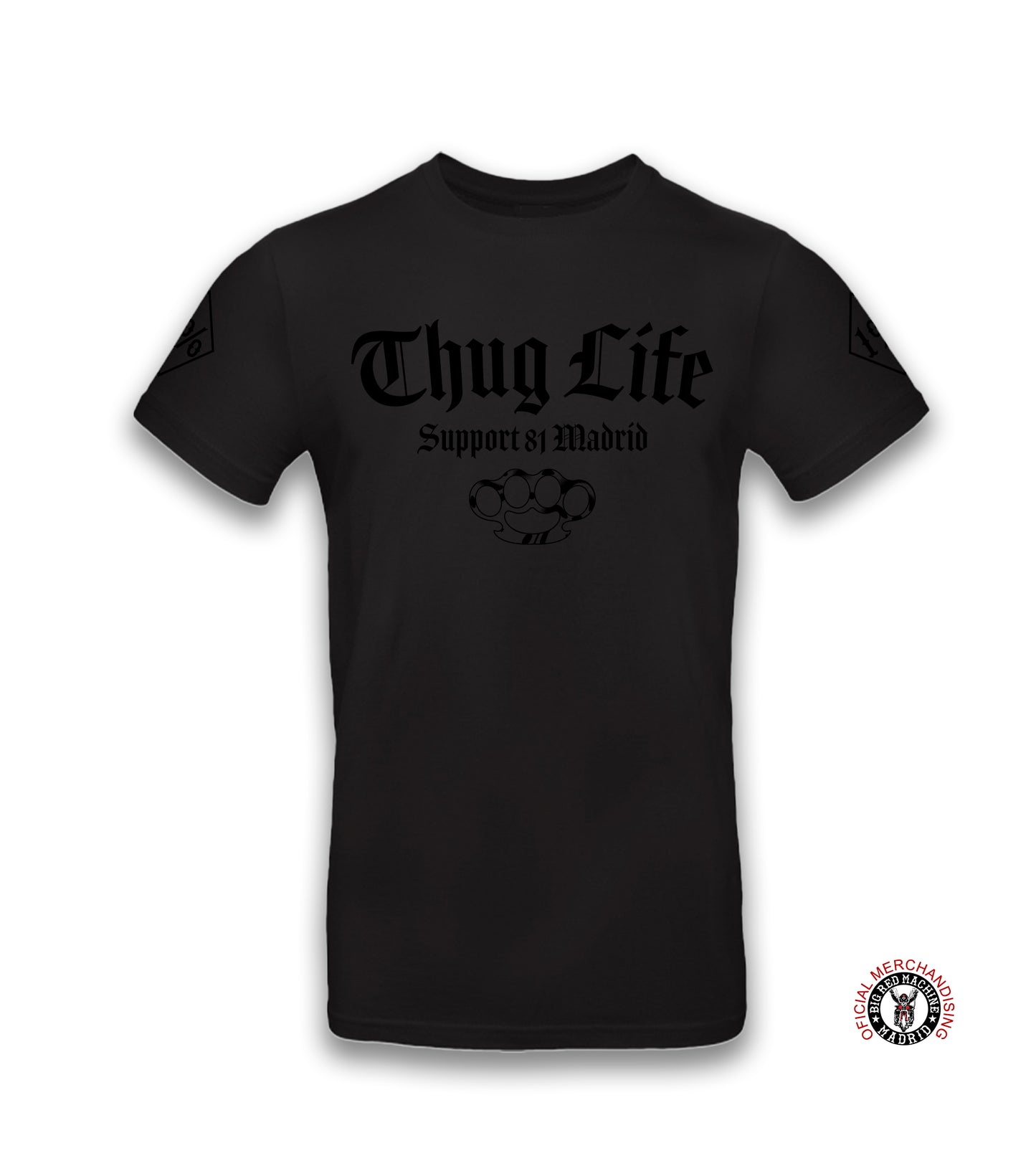 Support 81 Camiseta Thug Life Edición Negra