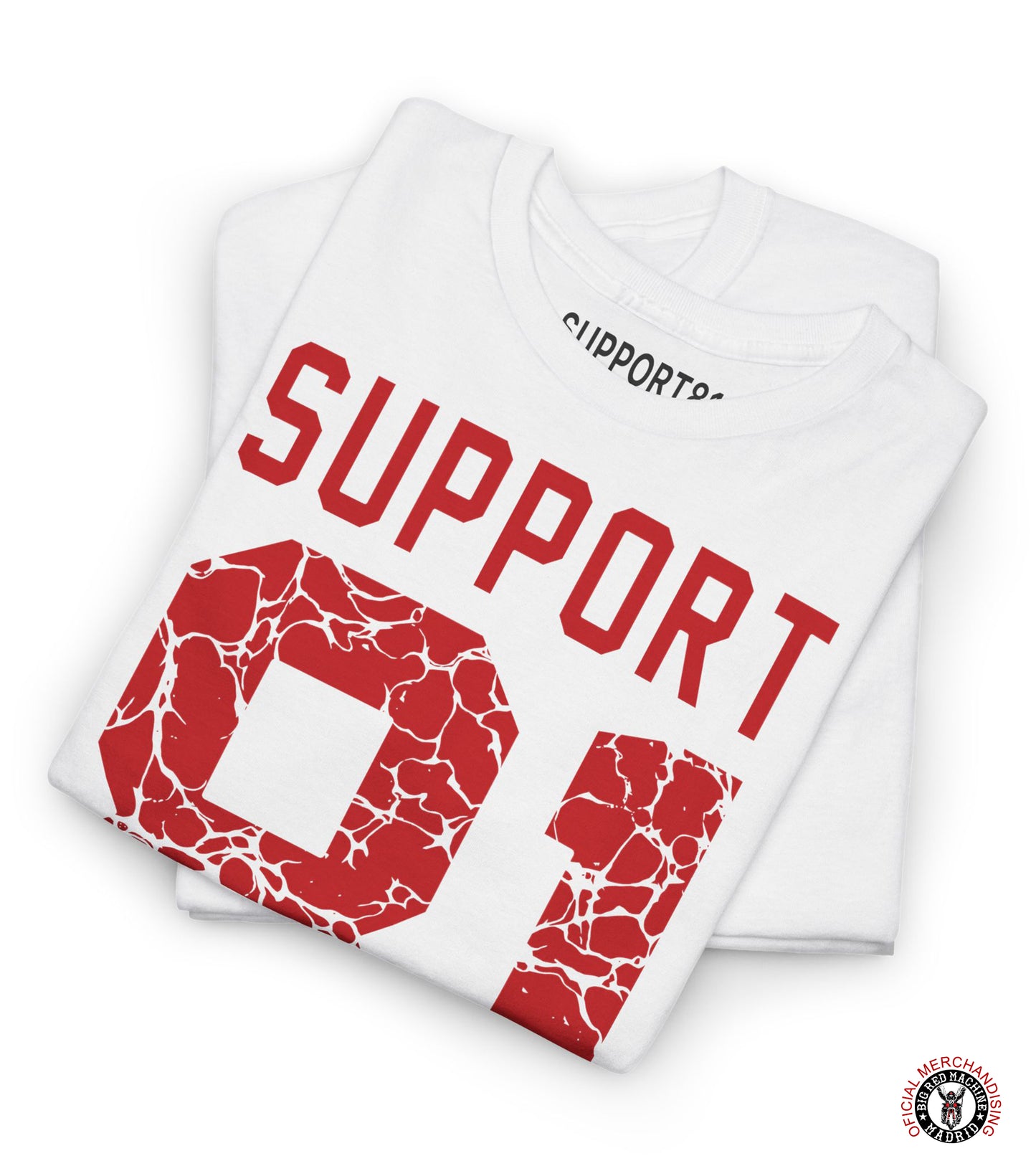 Support 81 Madrid Street T-Shirt – Men's Urban Rider Style Tee