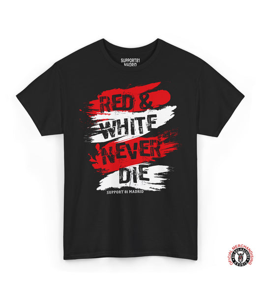 Support 81 Red White Men's T-Shirt, Never Die Biker Tee, Christmas Gift, Motorcycle T-Shirts, Motorcycle Apparel, Birthday Present, Dad Gift