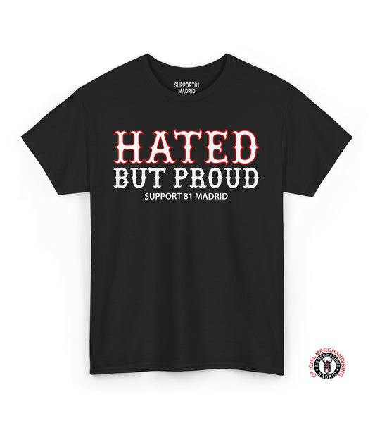 T-Shirt Support 81 Hated But Proud Red And White MC Motorcycle Shirt Madrid