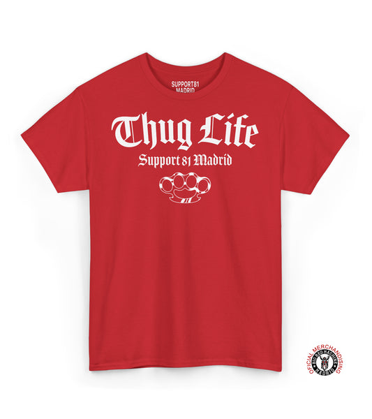 T-Shirt Support 81 Madrid "Thug Life" Streetwear Motorcycle Tee