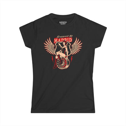 Wings And Wheels Womens T-Shirt Support 81