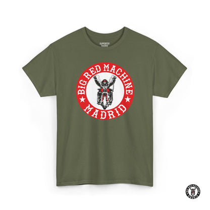 Military Green Support 81 Classic Biker T-Shirt Motorcycle Club Madrid