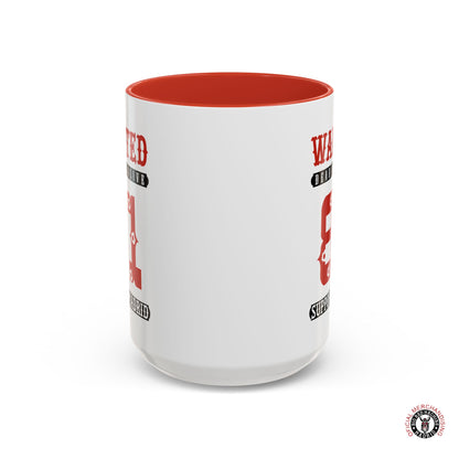 Wanted Support 81 Coffee Mugs 15oz - 0.44ml Red