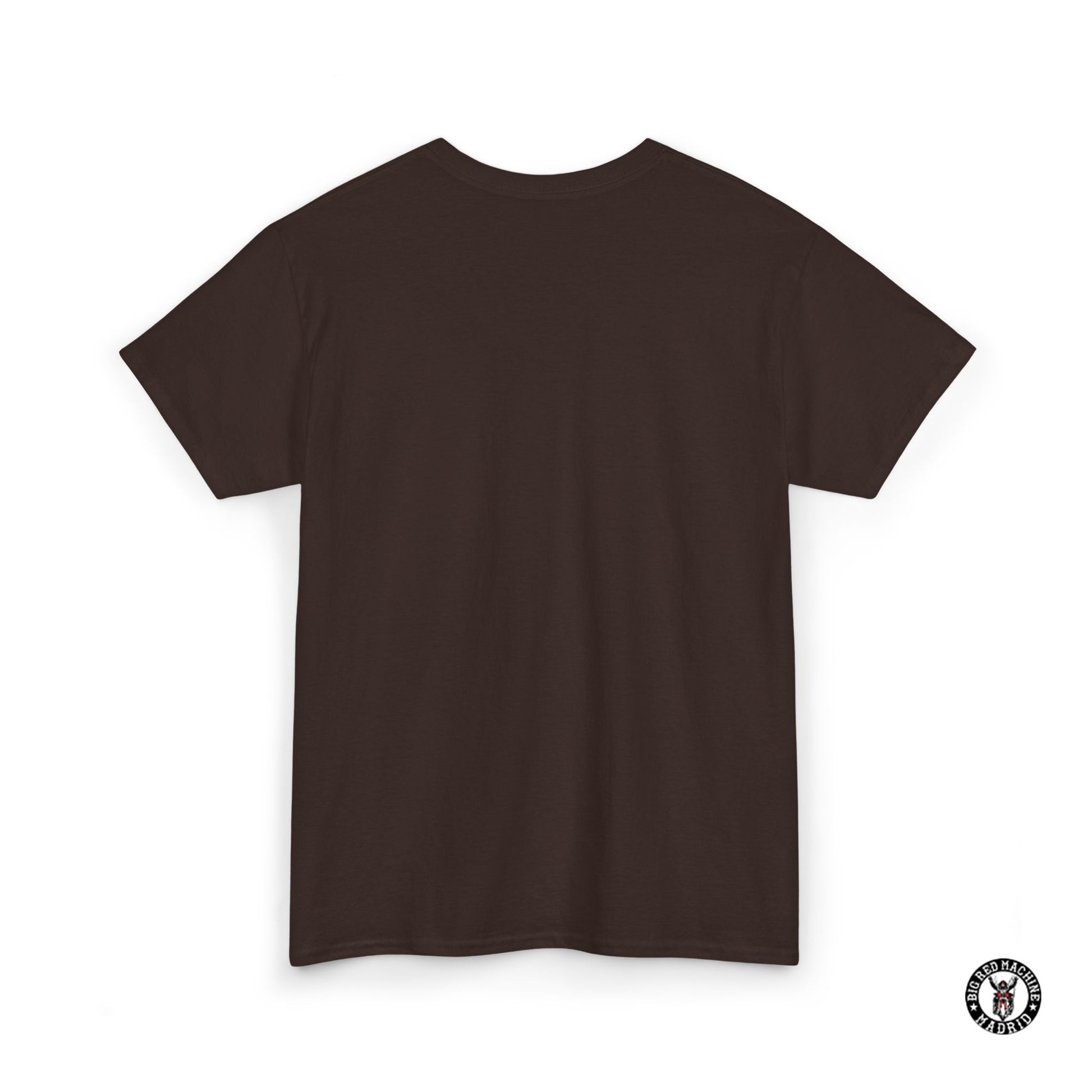 Brown Back View T-Shirt Support 81 Madrid "Th_g Life" Camouflage Biker Brotherhood.