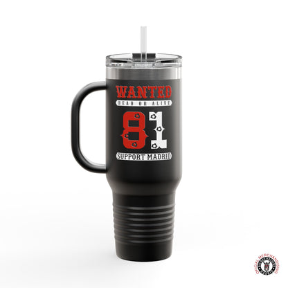 Wanted Support 81 Tumbler 40oz Insulated Travel Mug
