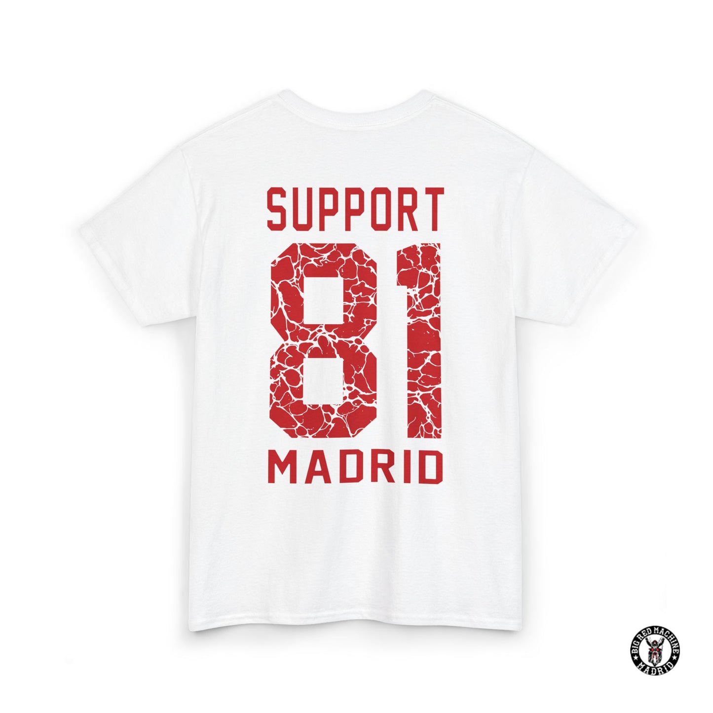 White Back Support 81 Streetwear T-Shirt - Men's Urban Tee