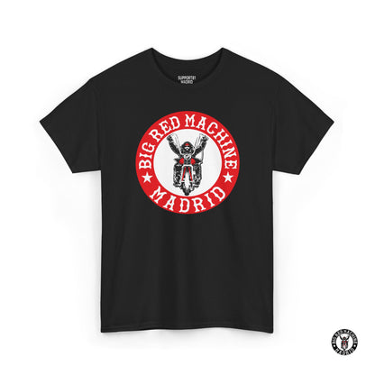Black Support 81 Classic Biker T-Shirt Motorcycle Club Madrid