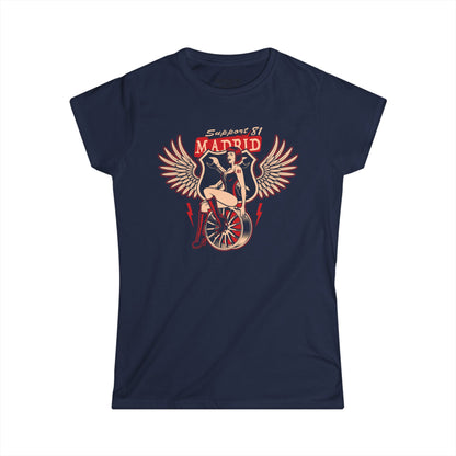 Wings And Wheels Womens T-Shirt Support 81