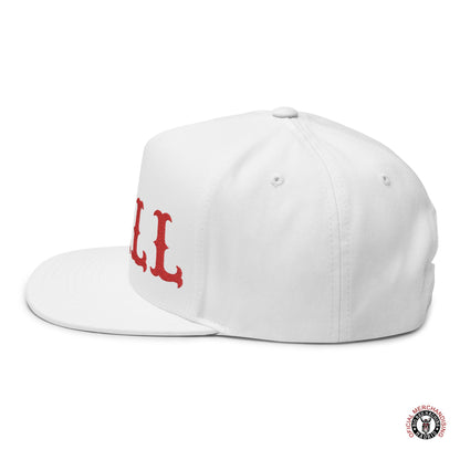 See You in Hell Baseball Hat Embroidered Flat Bill Cap Support 81