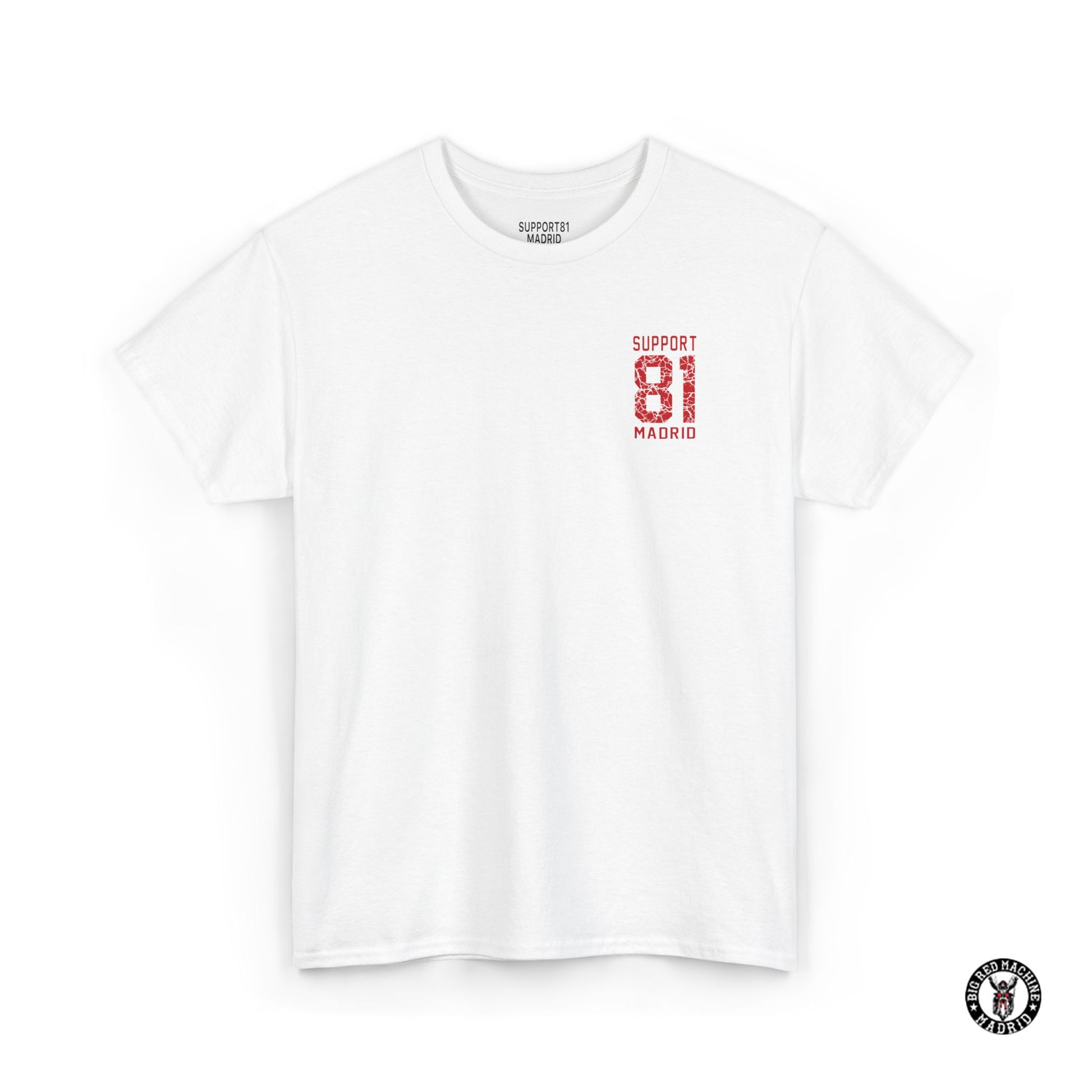 White Front Support 81 Streetwear T-Shirt - Men's Urban Tee