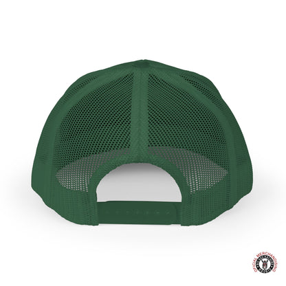 Support 81 Embroidered Letters Snapback Trucker Cap White SYL81