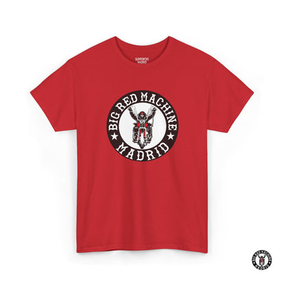 Red Support 81 Classic Biker T-Shirt Motorcycle Club Madrid