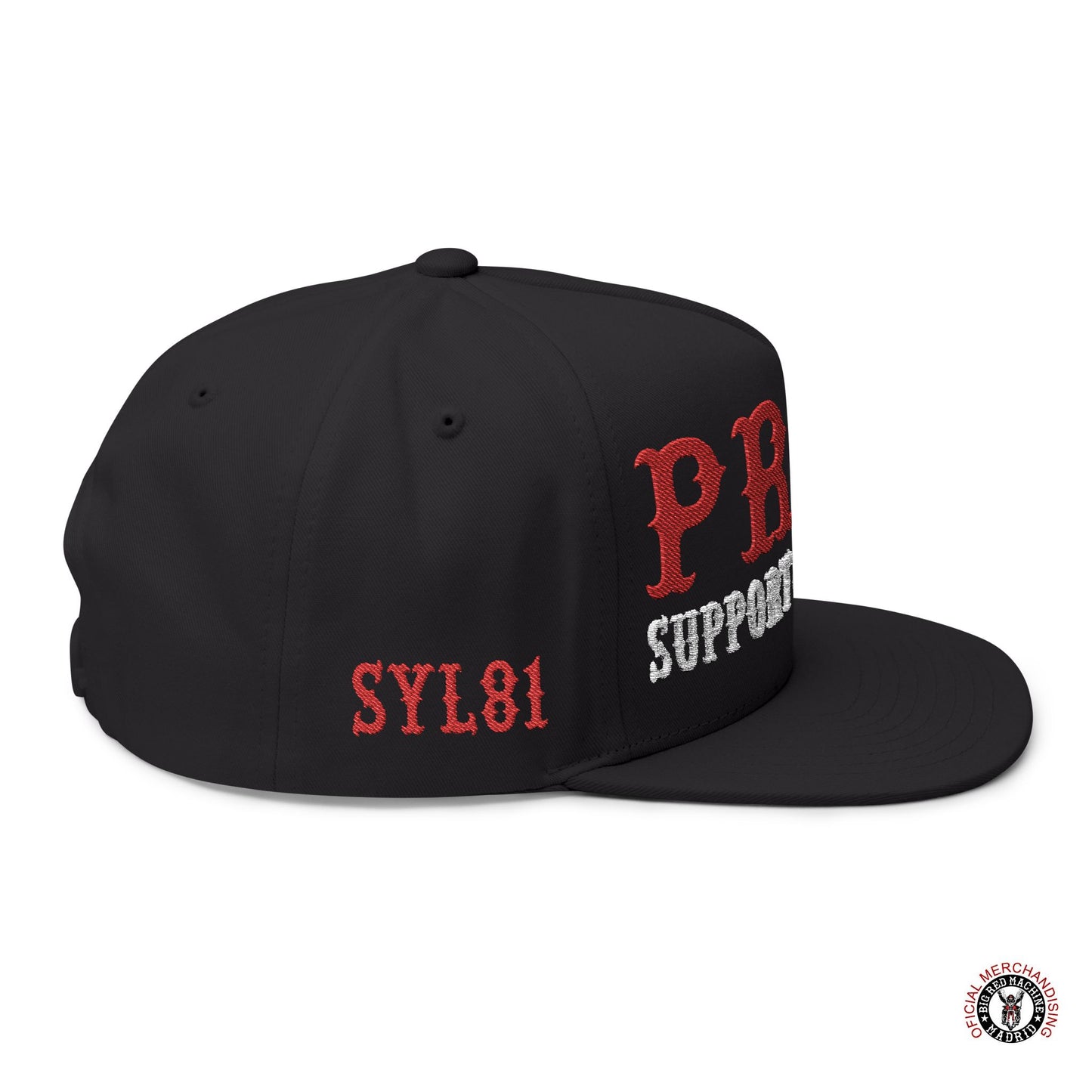 Pray Support 81 Madrid Snapback Baseball Hat Embroidered Flat Bill Cap