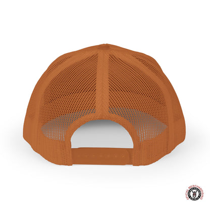 Support 81 Embroidered Letters Snapback Trucker Cap White SYL81