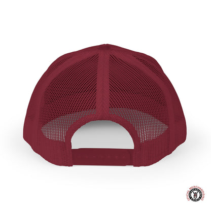 Support 81 Embroidered Letters Snapback Trucker Cap White SYL81