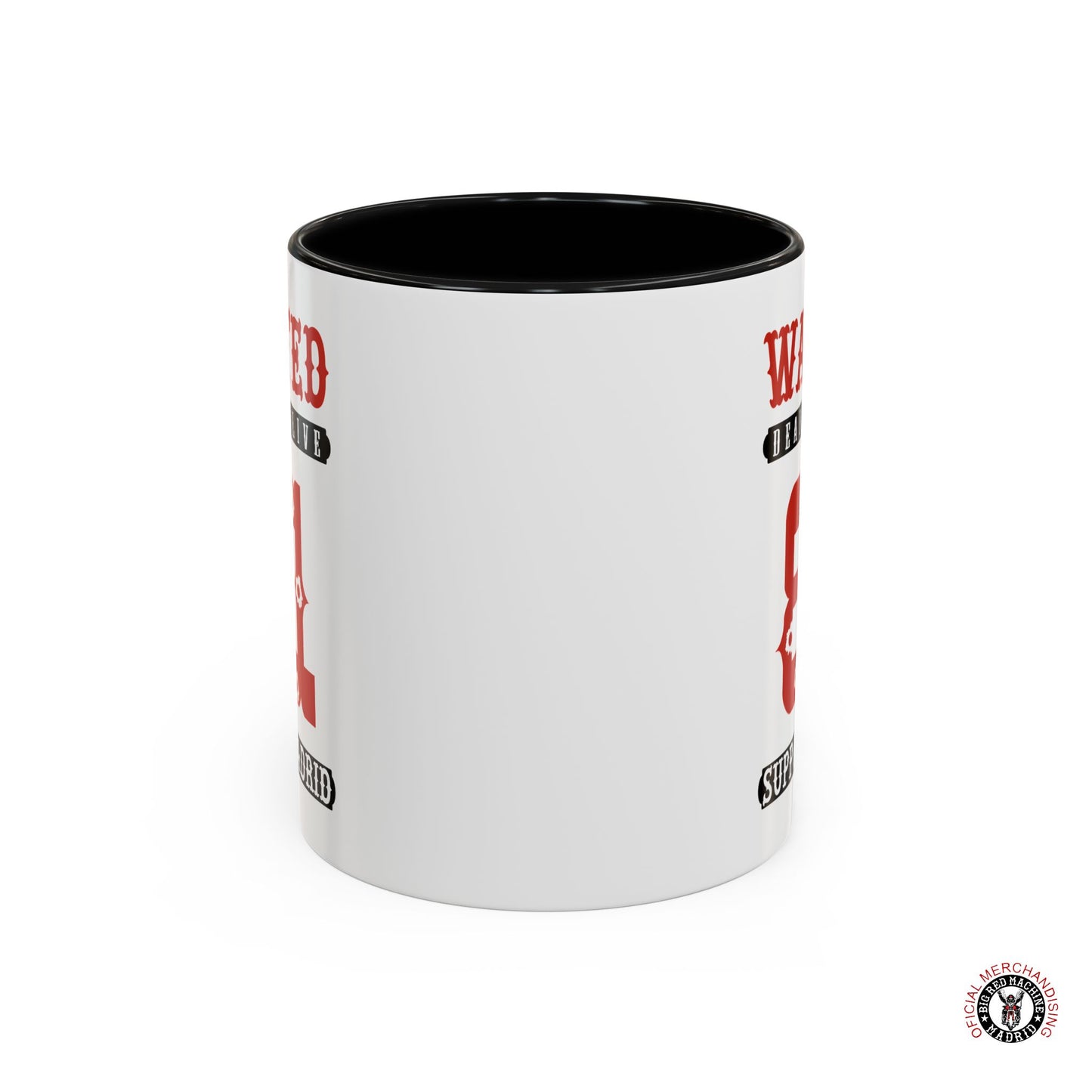 Wanted Support 81 Coffee Mugs 11oz - 0.33ml Black Front