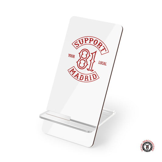 Soporte Moviles Patch Red And White Support 81 Madrid