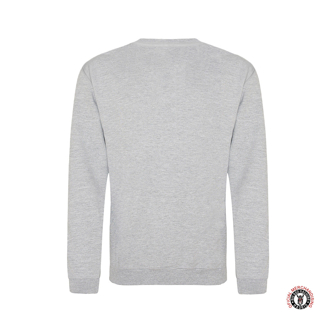 Sudadera Madrid Support81 Spain Heather Grey Premium Sweatshirt