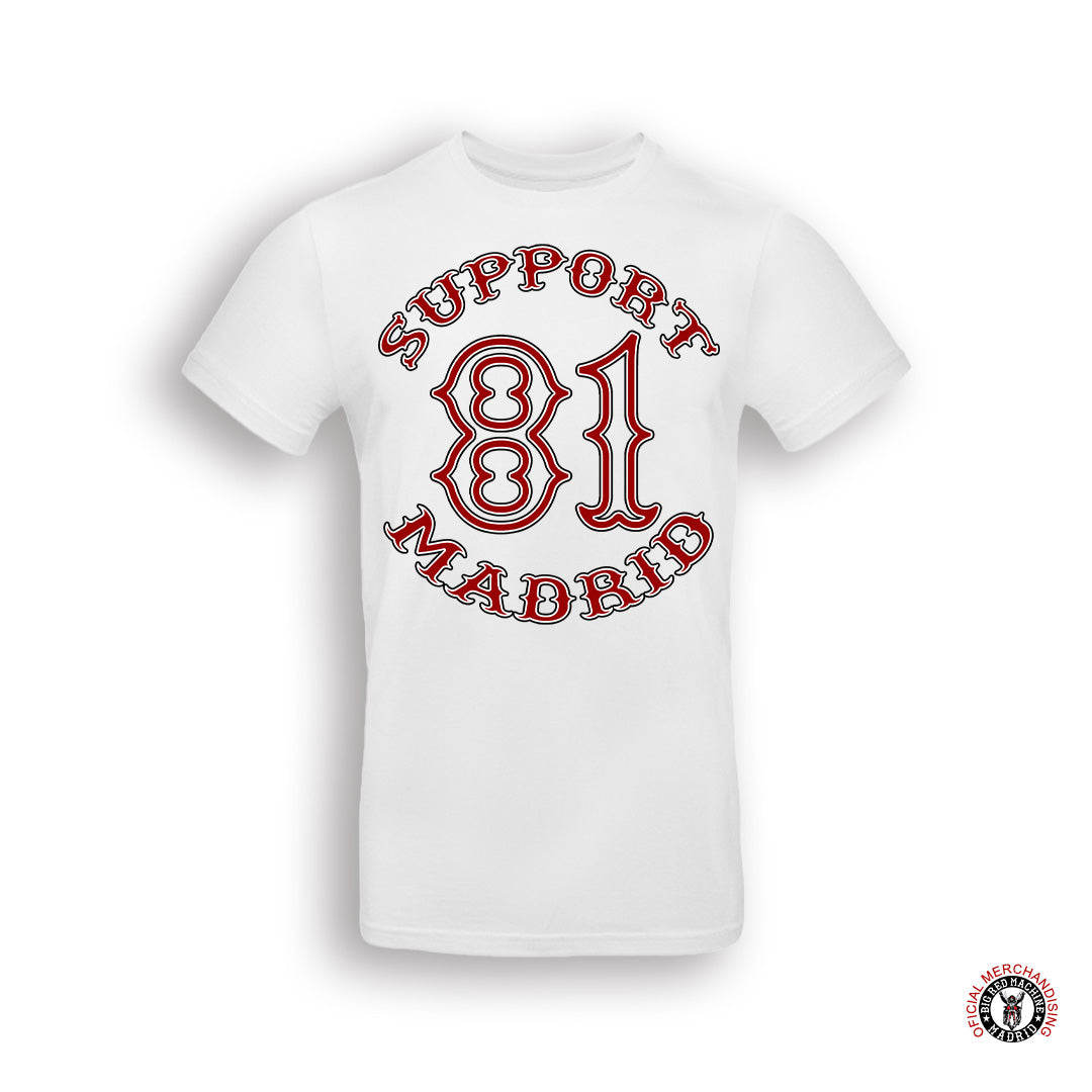 Pack "Red And White" De 3 Camisetas Support 81 Madrid