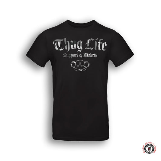 Camiseta Support 81 Madrid "Thug Life" Camuflaje Ártico