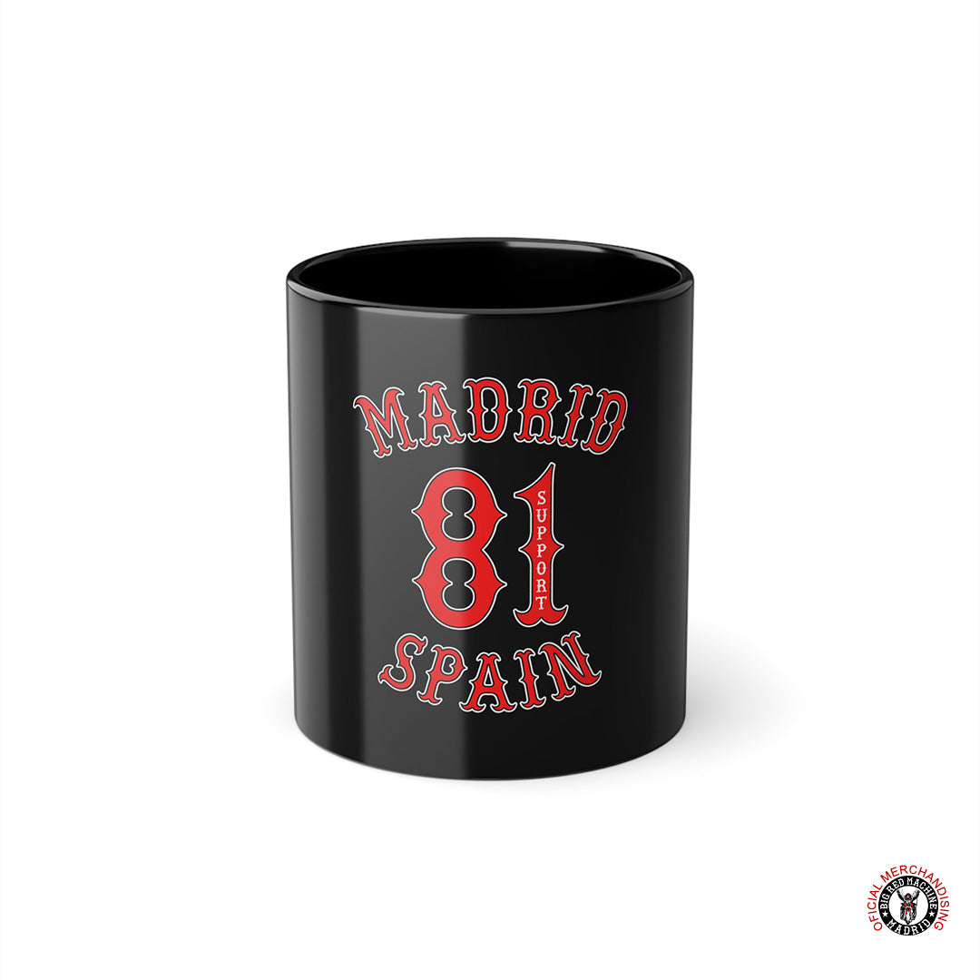 Taza Support 81 Madrid - Orgullo, Actitud y Espíritu Biker