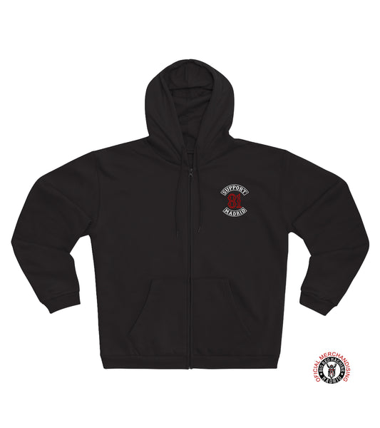 Support 81 Madrid Zip-Up Hoodie