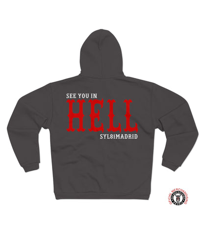 Support 81 Madrid Zip-Up Hoodies See You In Hell