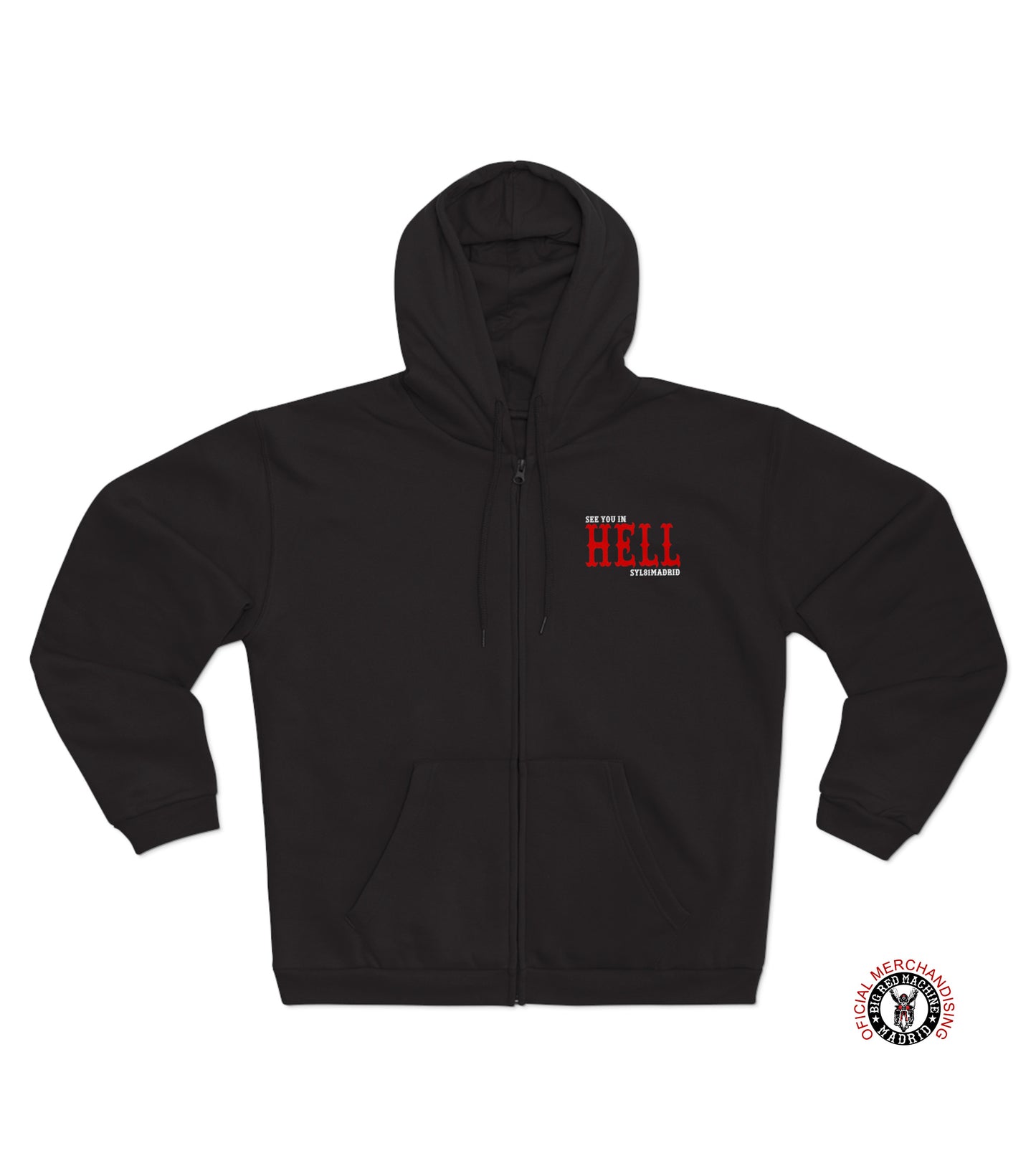 Support 81 Madrid Zip-Up Hoodies See You In Hell