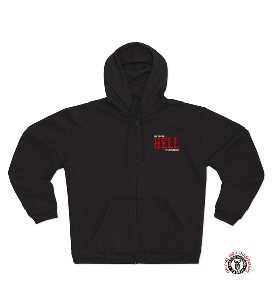 Support 81 Madrid Zip-Up Hoodies See You In Hell