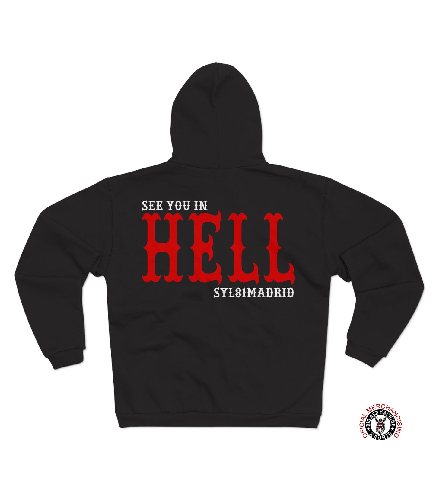 Support 81 Madrid Zip-Up Hoodies See You In Hell