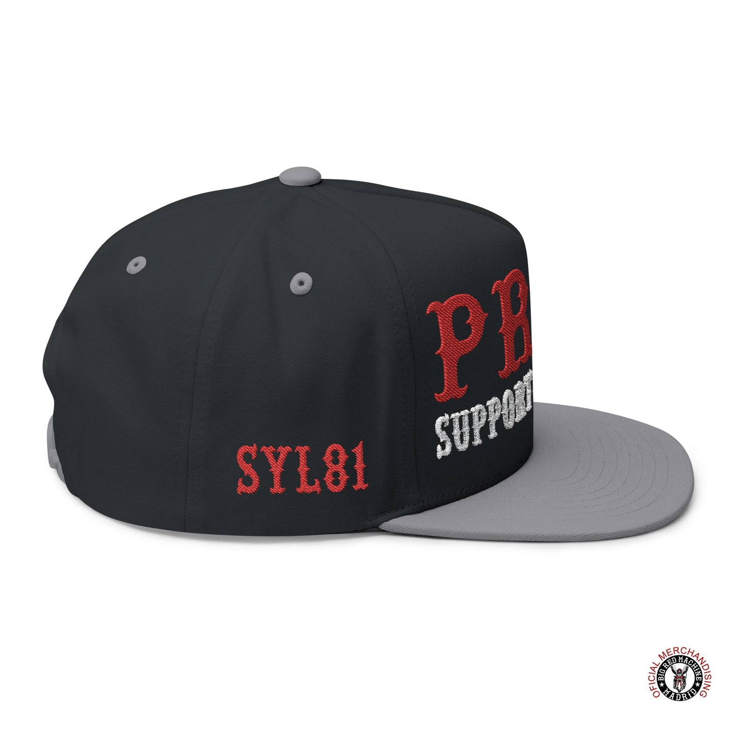 Pray Support 81 Madrid Snapback Baseball Hat Embroidered Flat Bill Cap