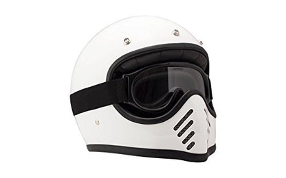 DMD Accesorios para Casco de Moto, Ghost Goggle Clear