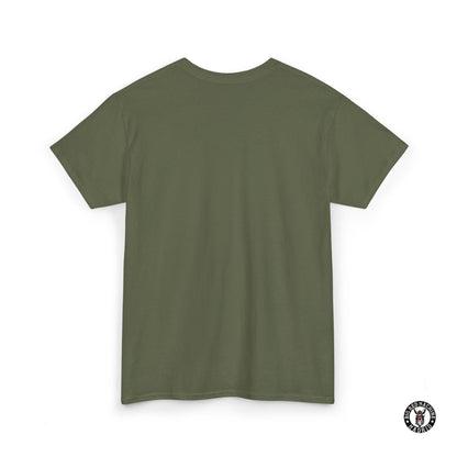 Military Green Back Support 81 Classic Biker T-Shirt Motorcycle Club Madrid