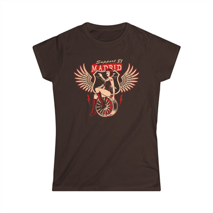 Wings And Wheels Womens T-Shirt Support 81