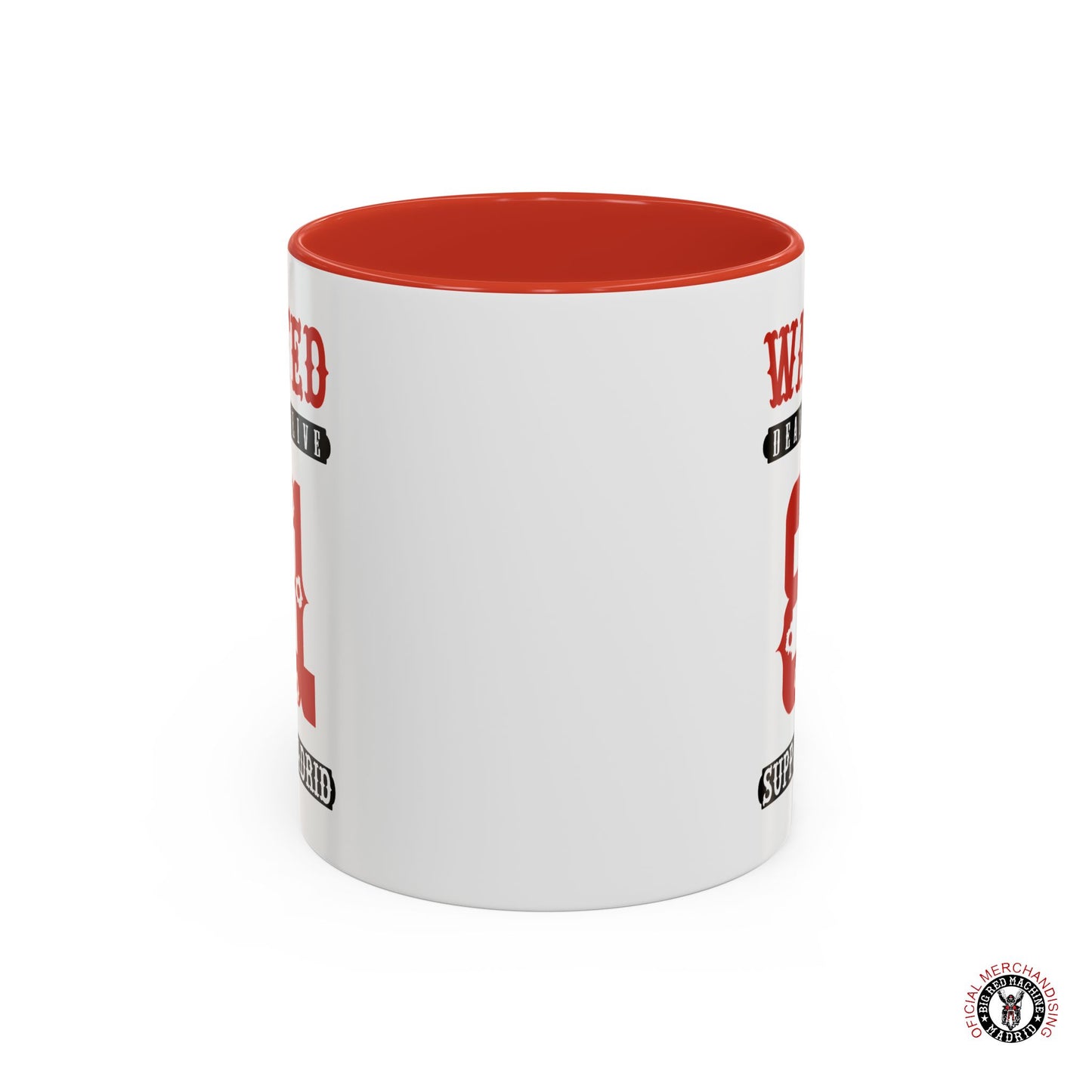 Wanted Support 81 Coffee Mugs 11oz - 0.33ml Red Front