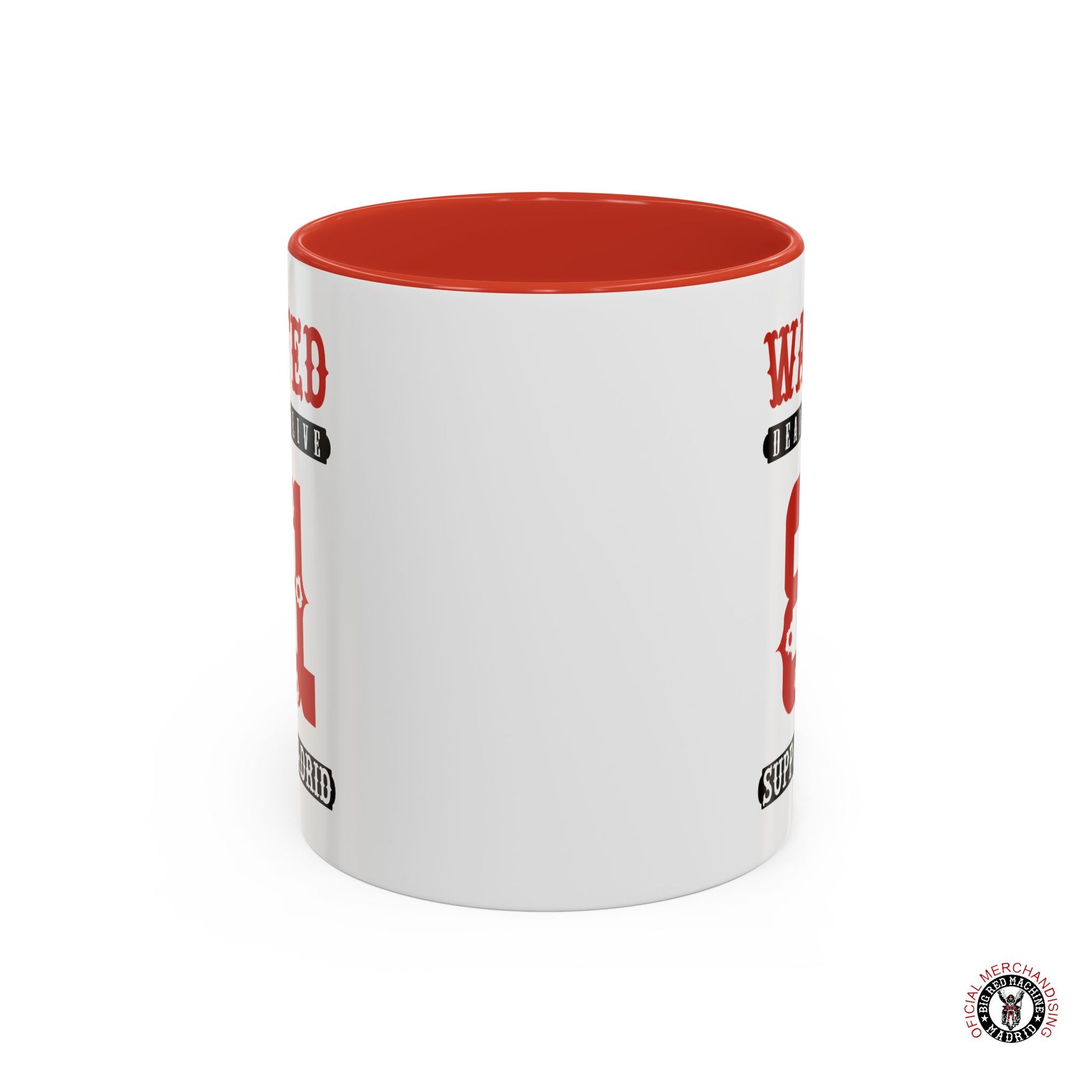 Wanted Support 81 Coffee Mugs 11oz - 0.33ml Red Front