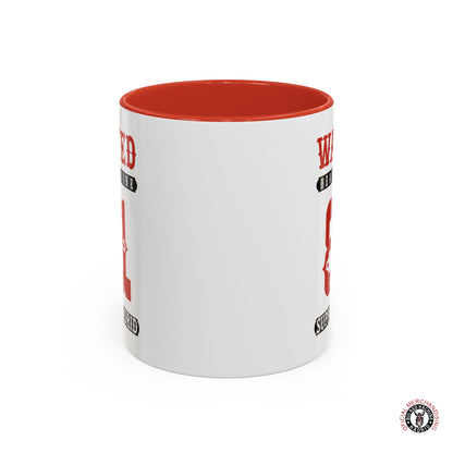 Wanted Support 81 Coffee Mugs 11oz - 0.33ml Red Front