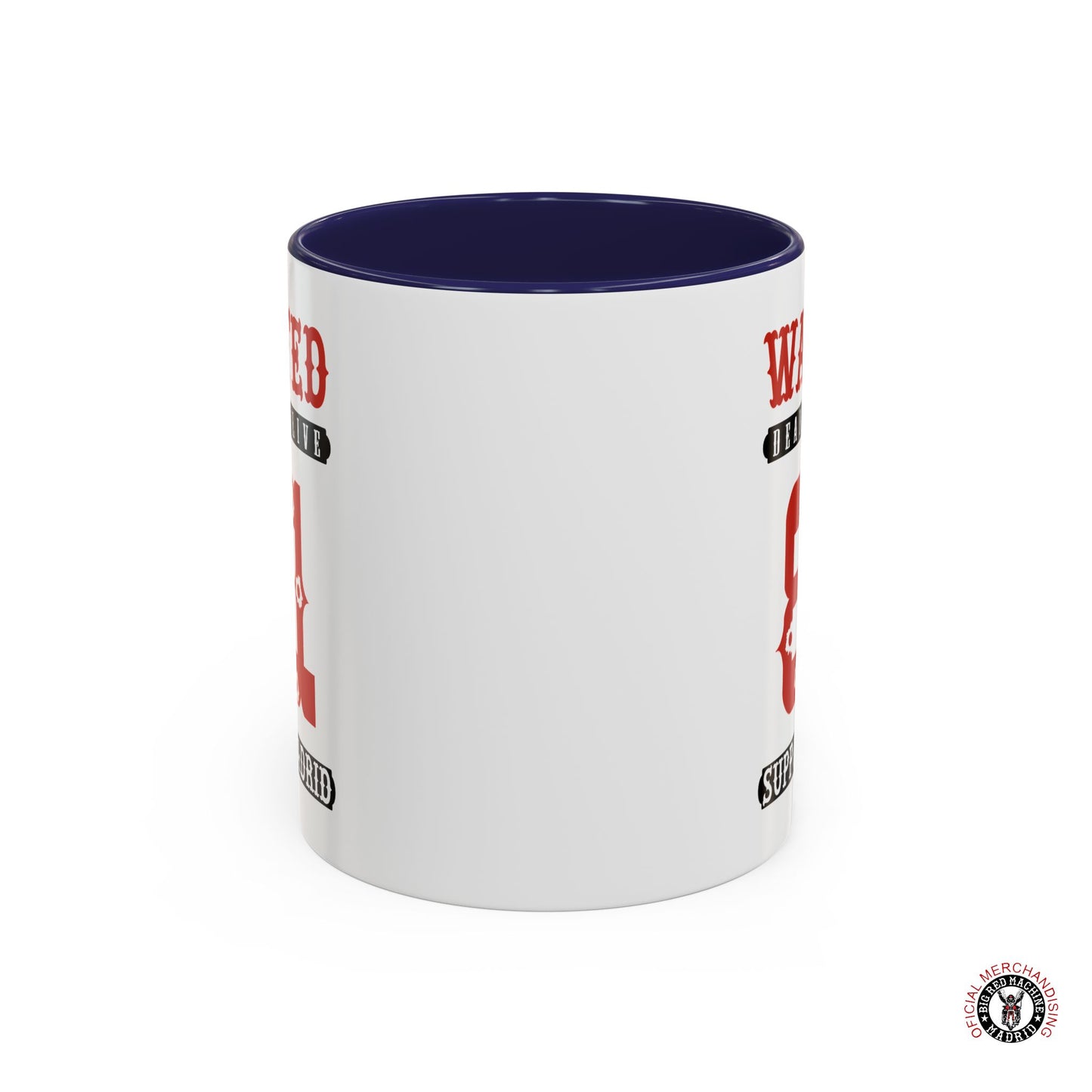 Wanted Support 81 Coffee Mugs 11oz - 0.33ml Navy Front