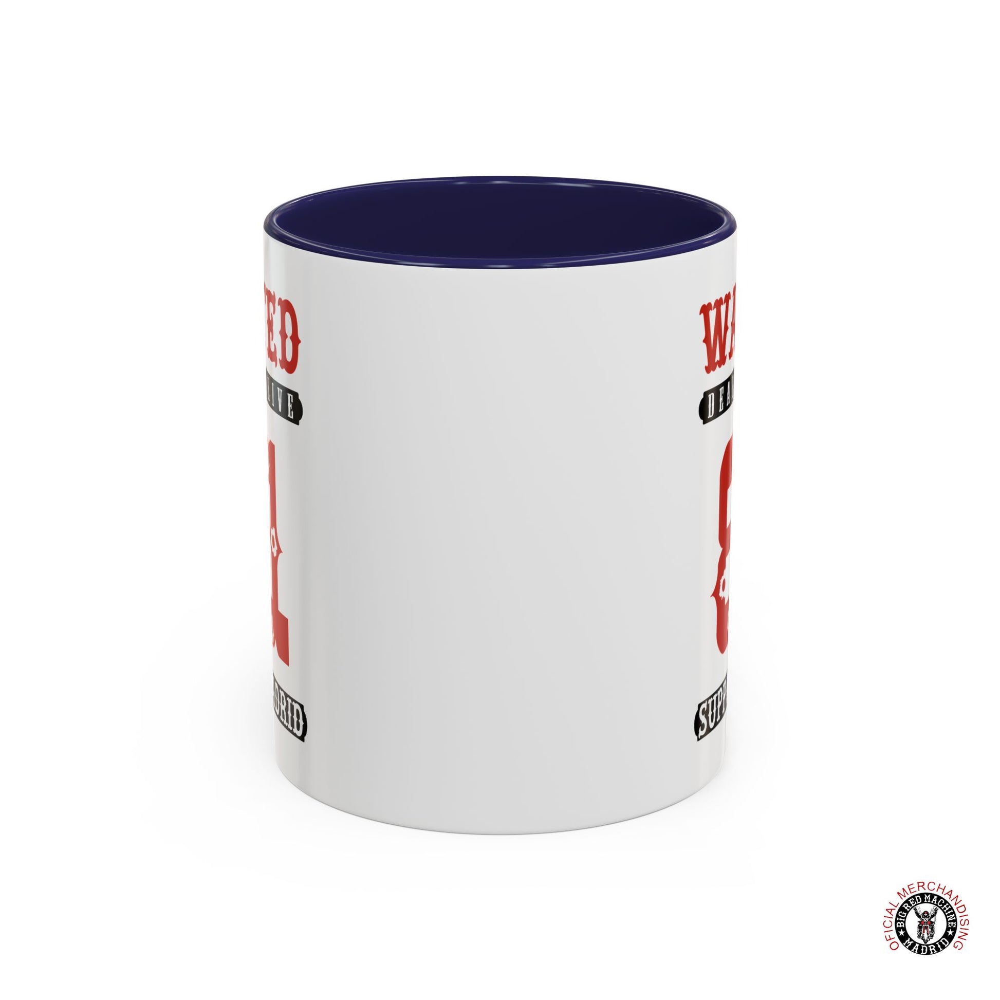 Wanted Support 81 Coffee Mugs 11oz - 0.33ml Navy Front