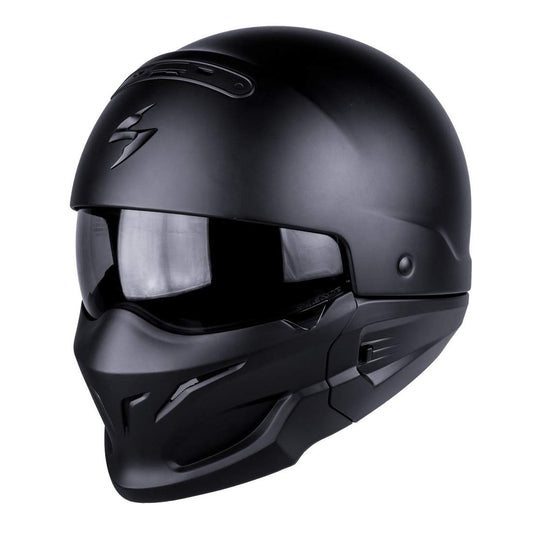 SCORPION Casco Moto exo-combat, Matt black, l