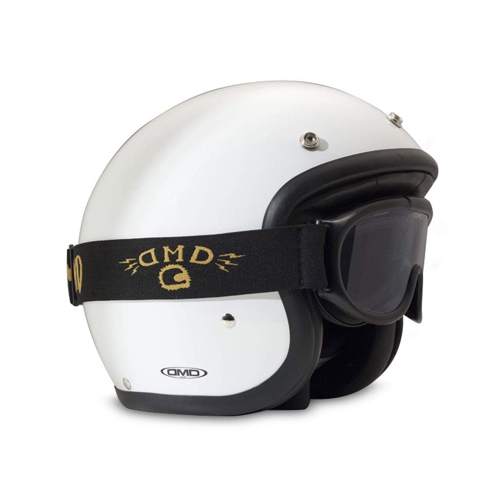 DMD Accesorios para Casco de Moto, Ghost Goggle Clear