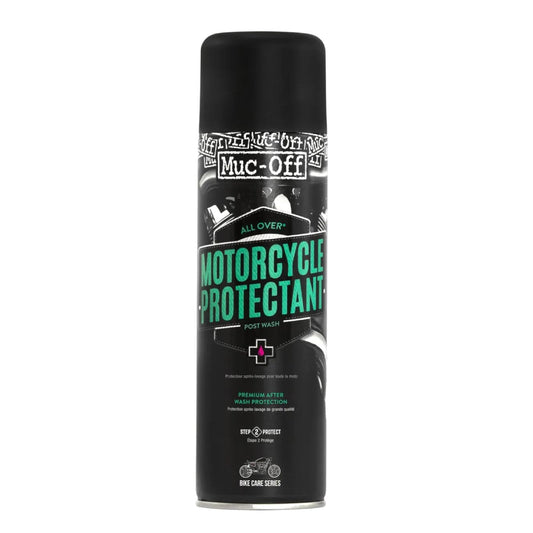 Muc-Off Protector Limpiador de Moto, 500 Ml - Spray de Protección Postlavado Anticorrosivo de Moto - Apto para Todas las Superficies